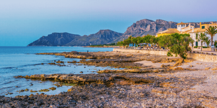 coves and beaches in Alcudia
