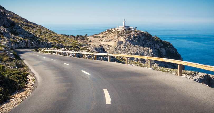 The way to Cap Formentor