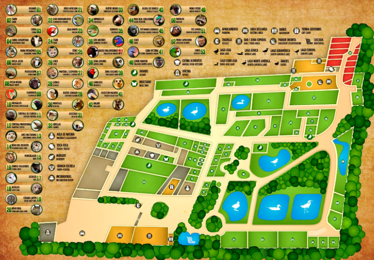 Mapa de Natura Parc