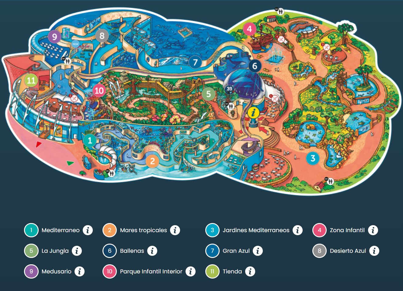 Mapa de Palma Aquarium