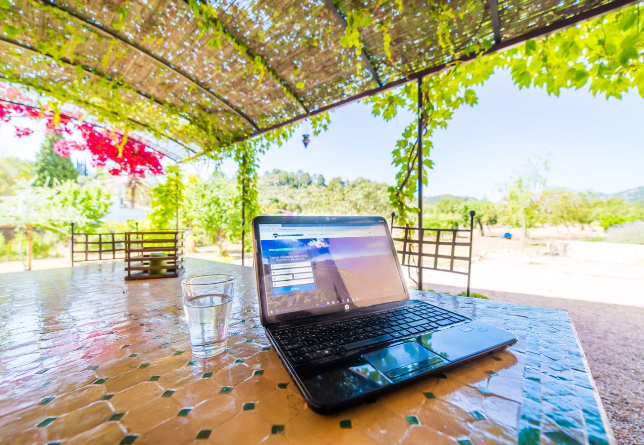 Finca in Selva - Finca inmitten der Natur Sa Vinyeta Pool Mallorca