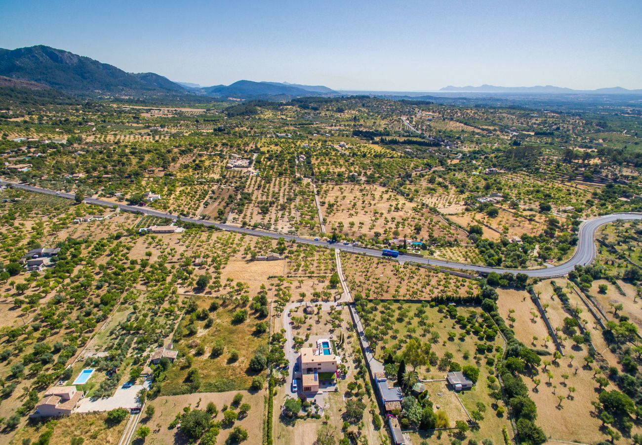 Finca in Selva - Finca inmitten der Natur Sa Vinyeta Pool Mallorca