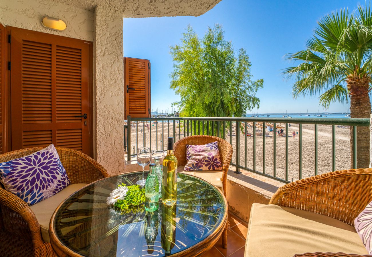 Ferienwohnung in Alcudia - Wohnung Carabela 44 am Strand von Alcudia