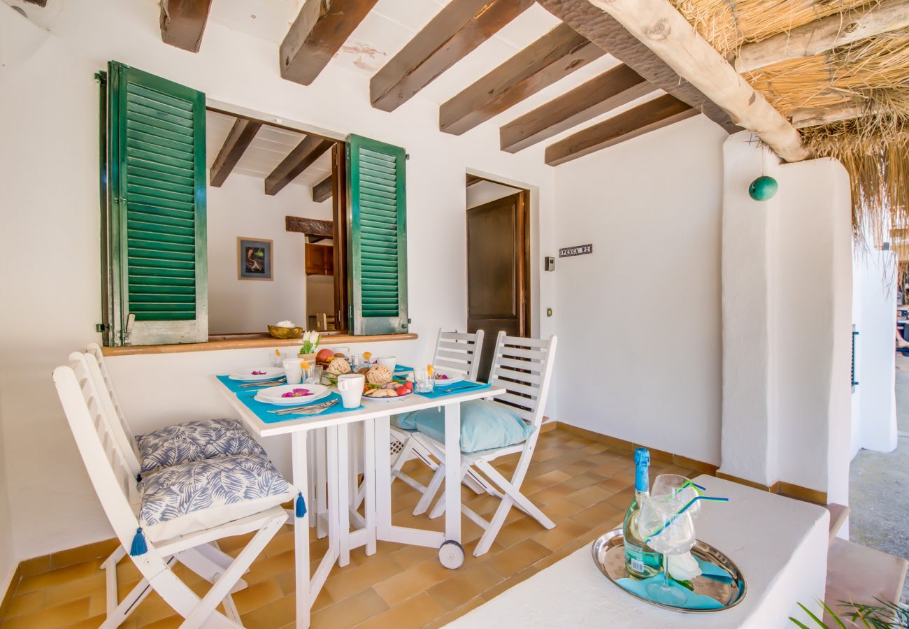 Ferienwohnung in Cala San Vicente - Wohnung am Strand Barques 2 auf Mallorca