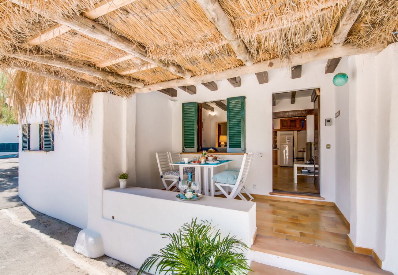 Ferienwohnung in Cala San Vicente - Wohnung am Strand Barques 2 auf Mallorca