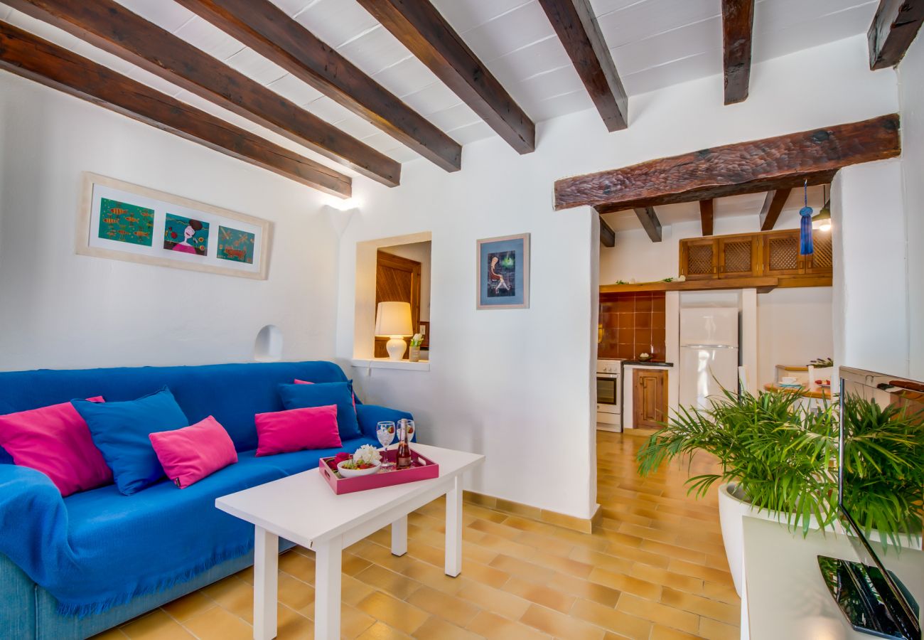 Ferienwohnung in Cala San Vicente - Wohnung am Strand Barques 2 auf Mallorca