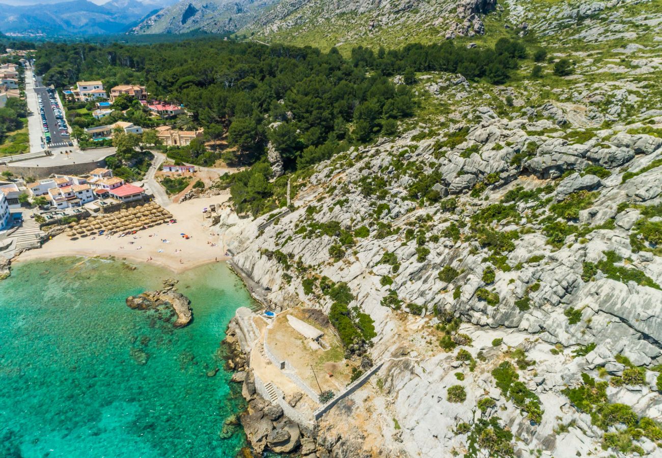 Ferienwohnung in Cala San Vicente - Wohnung am Strand Barques 2 auf Mallorca