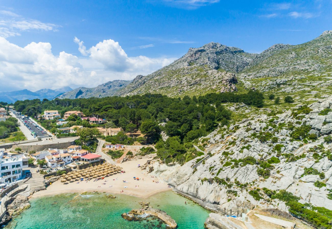 Ferienwohnung in Cala San Vicente - Wohnung am Strand Barques 2 auf Mallorca
