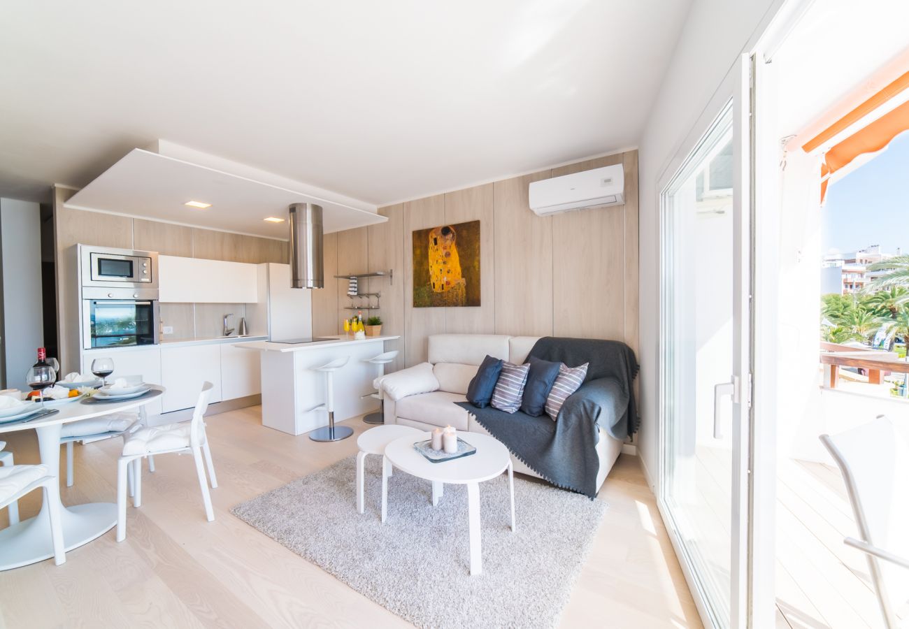 Ferienwohnung in Alcudia - Moderne Wohnung Mimosa Meerblick Puerto Alcudia