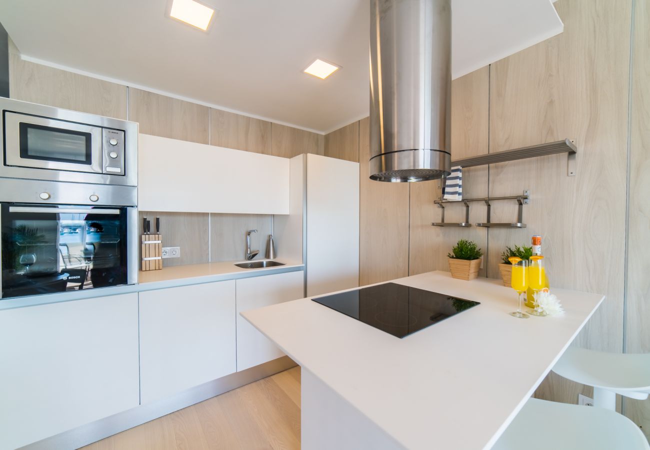 Ferienwohnung in Alcudia - Moderne Wohnung Mimosa Meerblick Puerto Alcudia