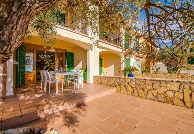 Ferienwohnung in Sa Rapita - Apartment Blau Mari  mit Pool auf Mallorca