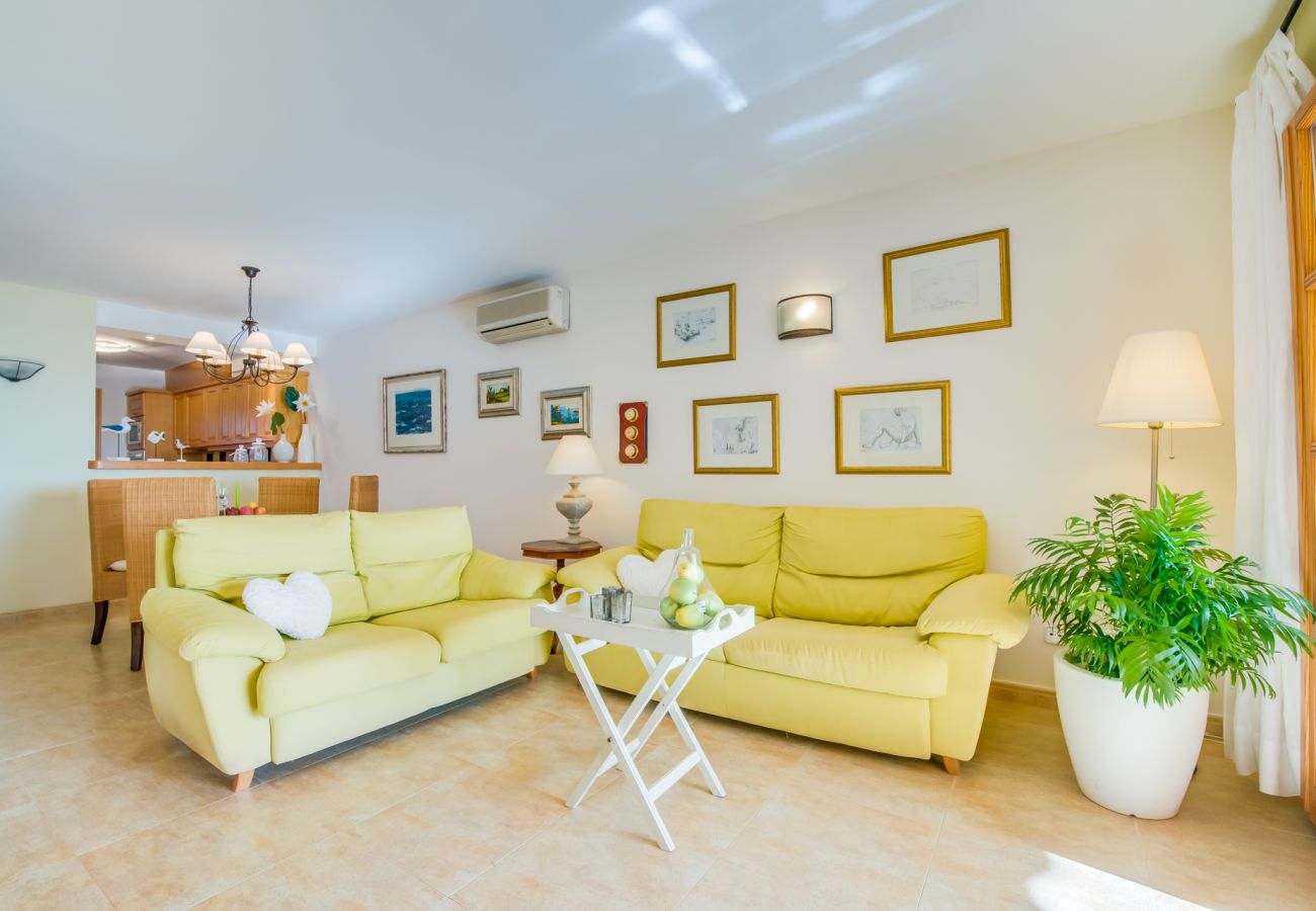 Ferienwohnung in Sa Rapita - Apartment Blau Mari  mit Pool auf Mallorca