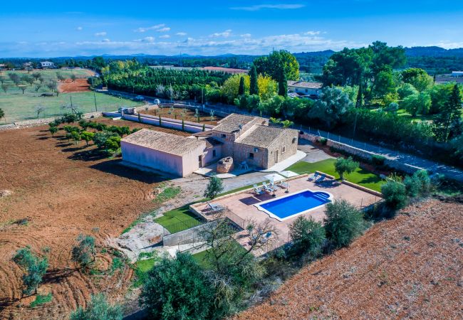 Finca in Sencelles - Finca auf Mallorca Can Brivo mit Pool