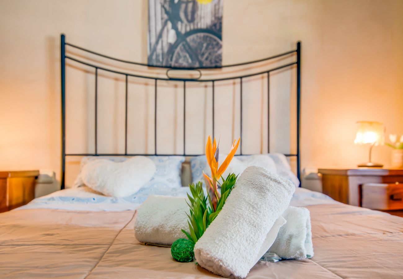 Ferienhaus in Sa Pobla - Rustikales Haus Cal Tio mit Pool auf Mallorca