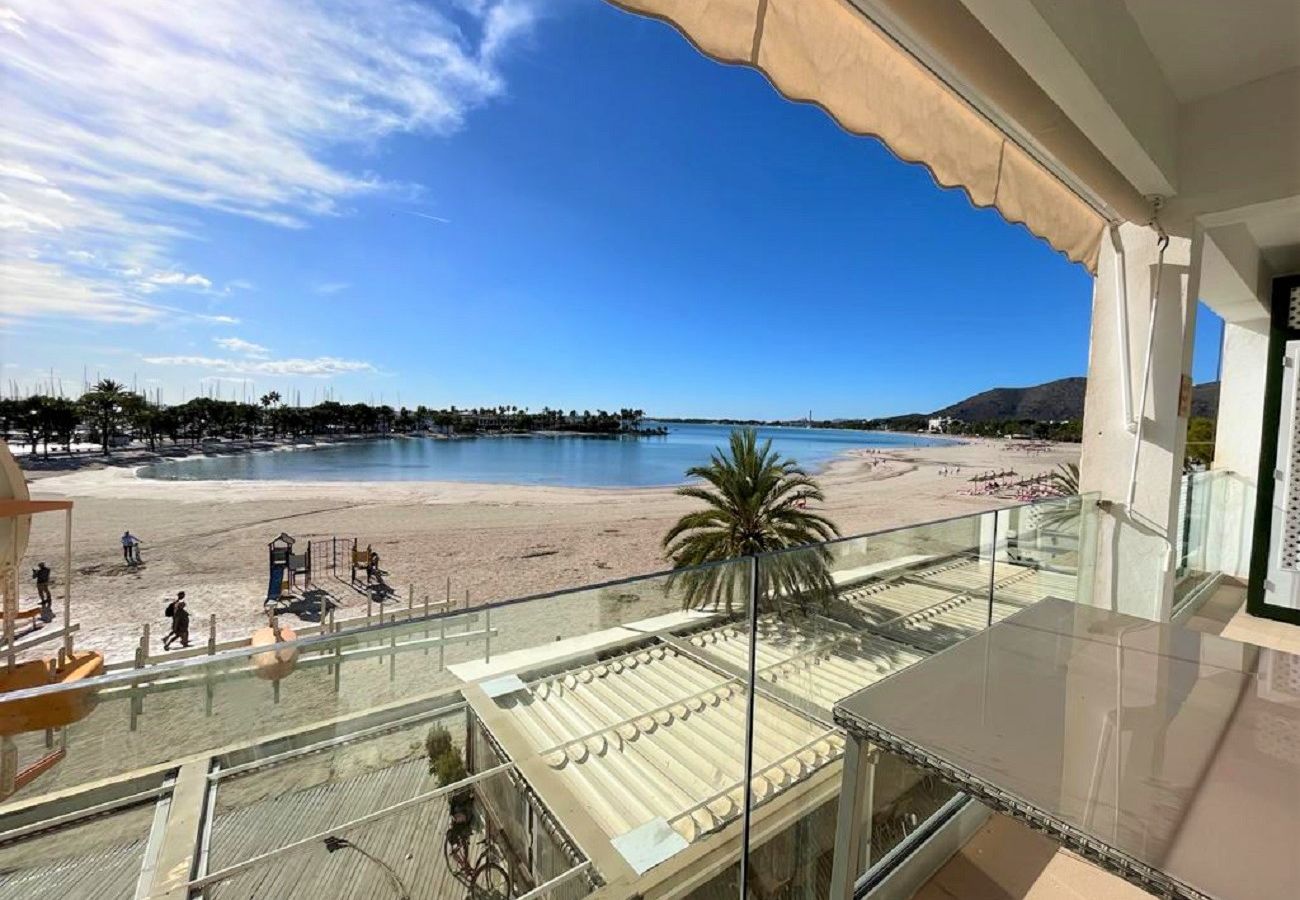Ferienwohnung in Alcudia - Wohnung Dionis in Puerto Alcudia direkt am Strand