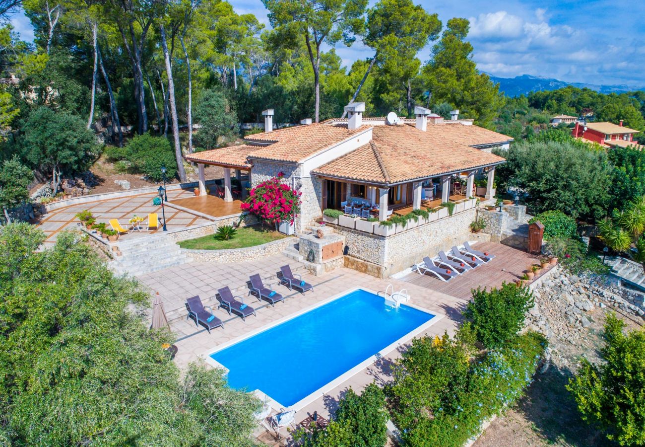 Ferienhaus in Inca - Landhaus auf Mallorca Es Bosquet mit Pool