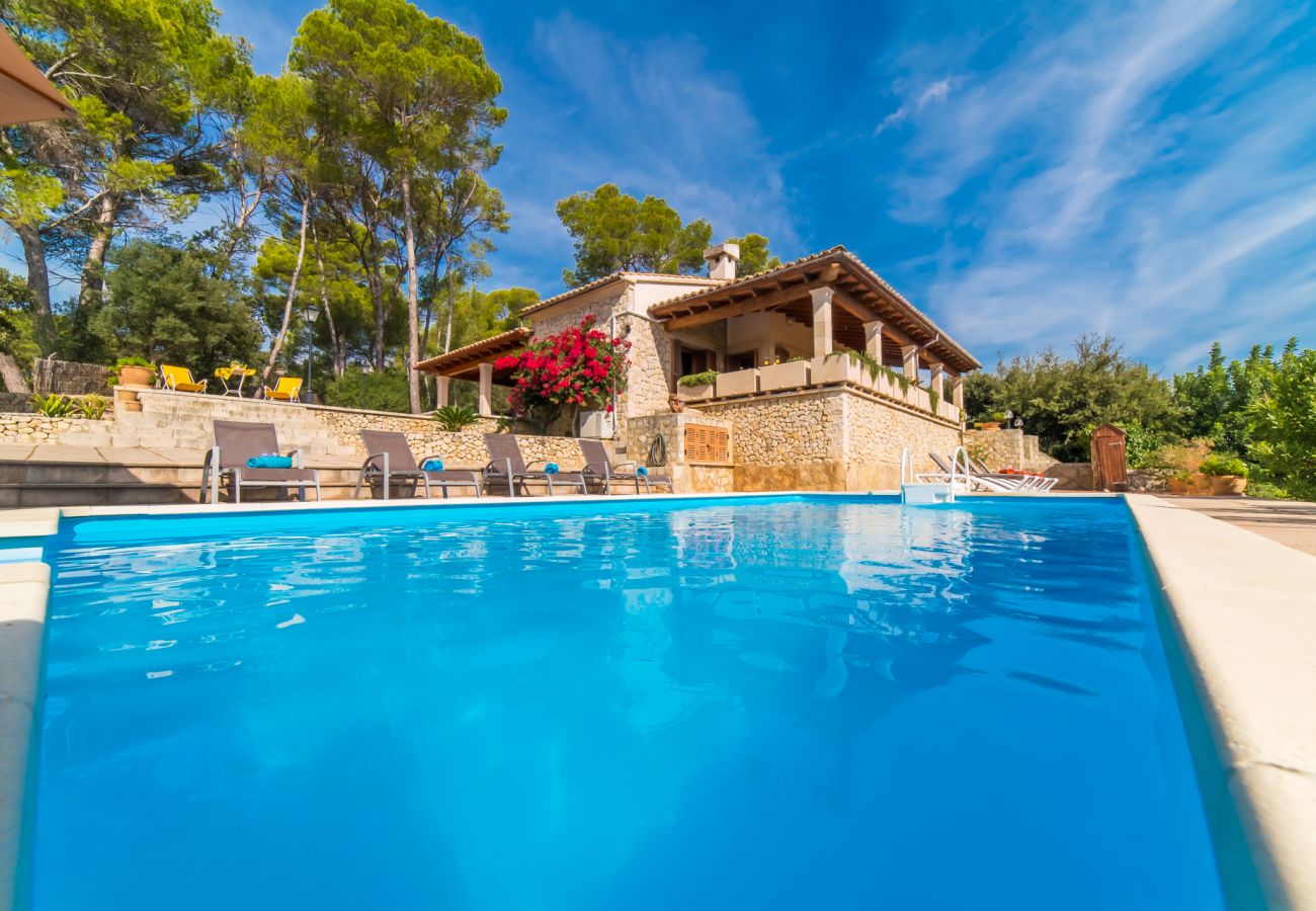 Ferienhaus in Inca - Landhaus auf Mallorca Es Bosquet mit Pool
