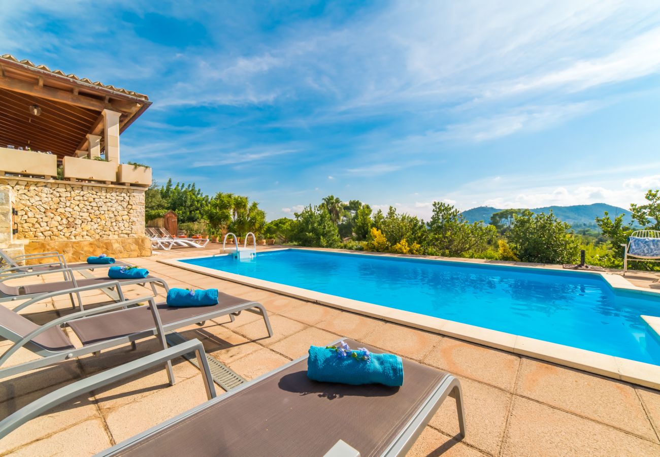 Ferienhaus in Inca - Landhaus auf Mallorca Es Bosquet mit Pool