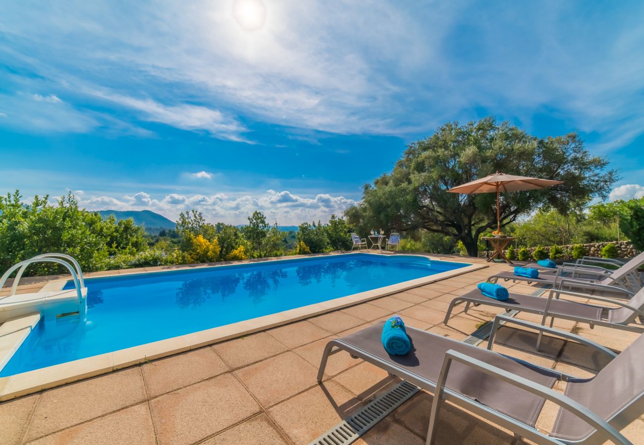 Ferienhaus in Inca - Landhaus auf Mallorca Es Bosquet mit Pool