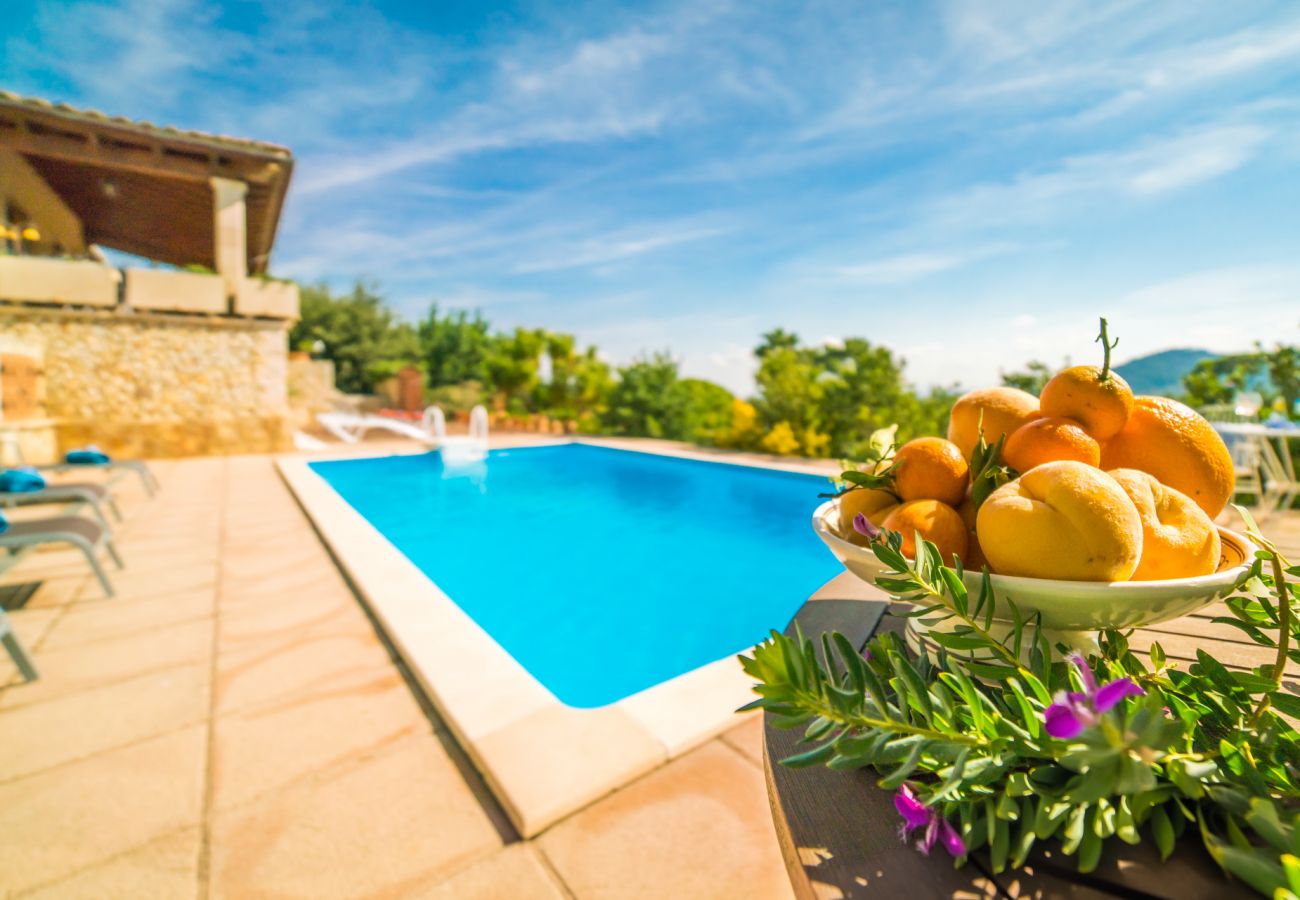 Ferienhaus in Inca - Landhaus auf Mallorca Es Bosquet mit Pool