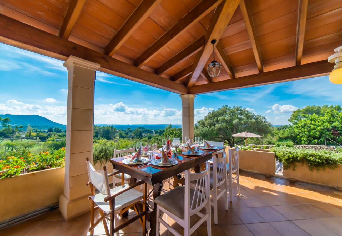 Ferienhaus in Inca - Landhaus auf Mallorca Es Bosquet mit Pool