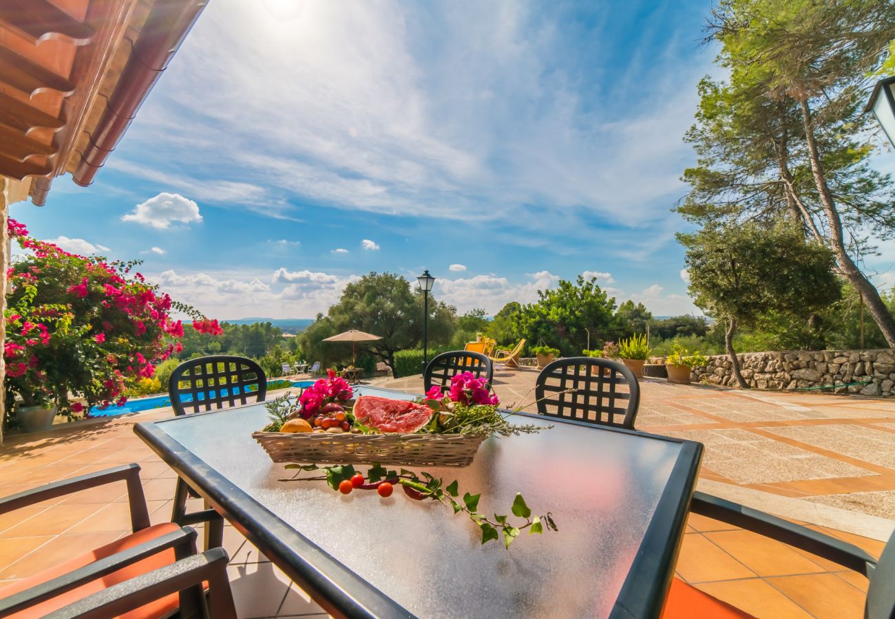 Ferienhaus in Inca - Landhaus auf Mallorca Es Bosquet mit Pool