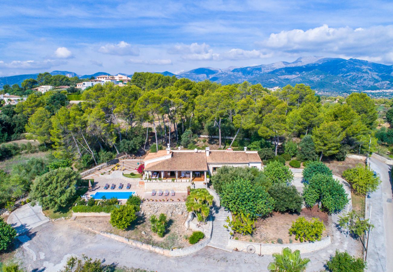 Ferienhaus in Inca - Landhaus auf Mallorca Es Bosquet mit Pool