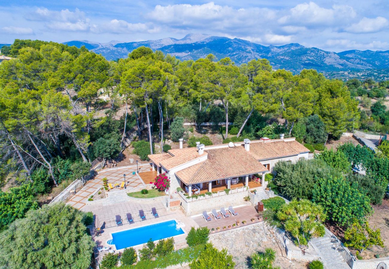 Ferienhaus in Inca - Landhaus auf Mallorca Es Bosquet mit Pool