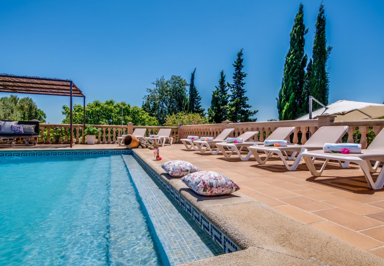 Finca in Muro - ☼ Privat gelegene Finca 8 km vom Strand entfernt