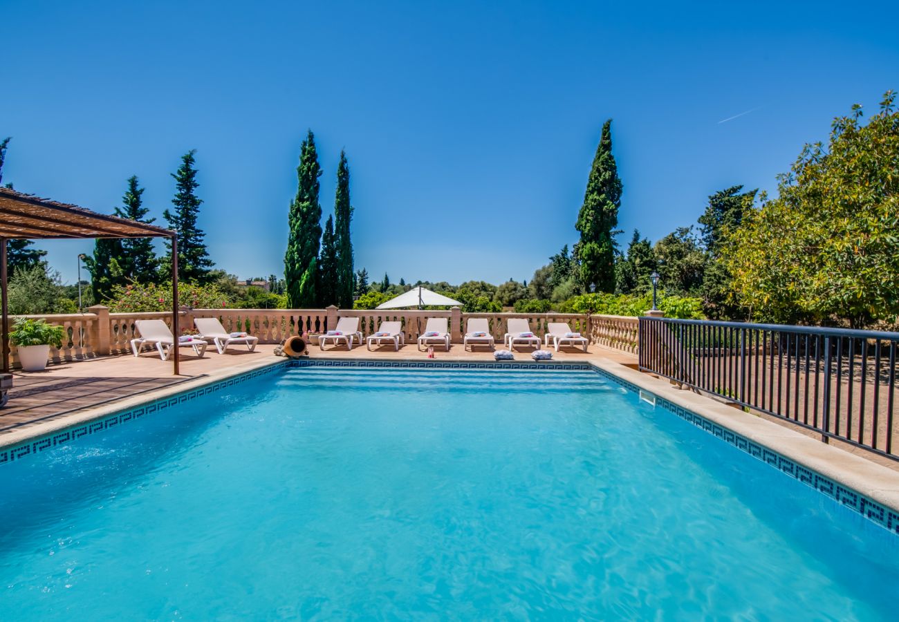 Finca in Muro - ☼ Privat gelegene Finca 8 km vom Strand entfernt