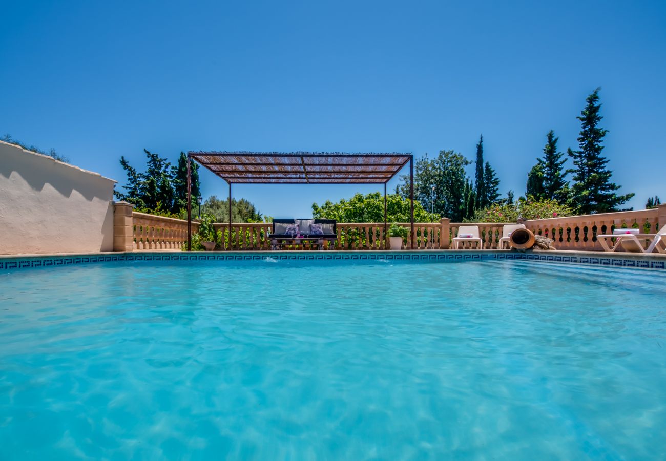 Finca in Muro - ☼ Privat gelegene Finca 8 km vom Strand entfernt