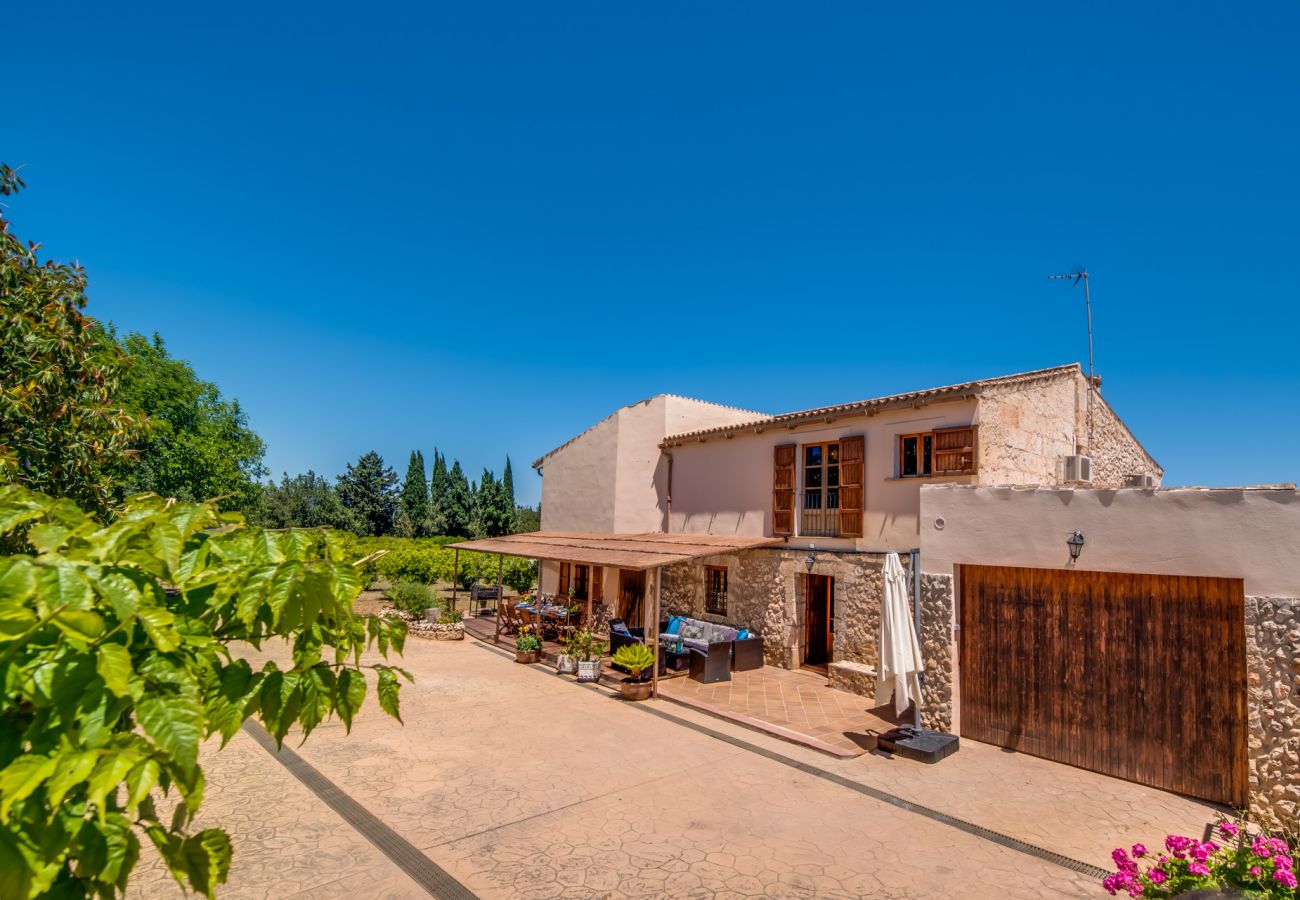 Finca in Muro - ☼ Privat gelegene Finca 8 km vom Strand entfernt