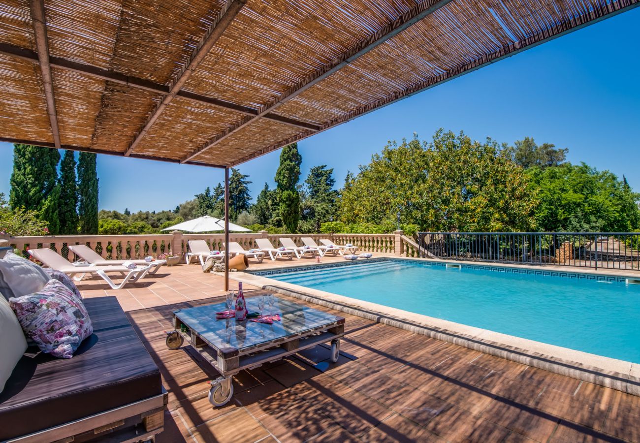 Finca in Muro - ☼ Privat gelegene Finca 8 km vom Strand entfernt