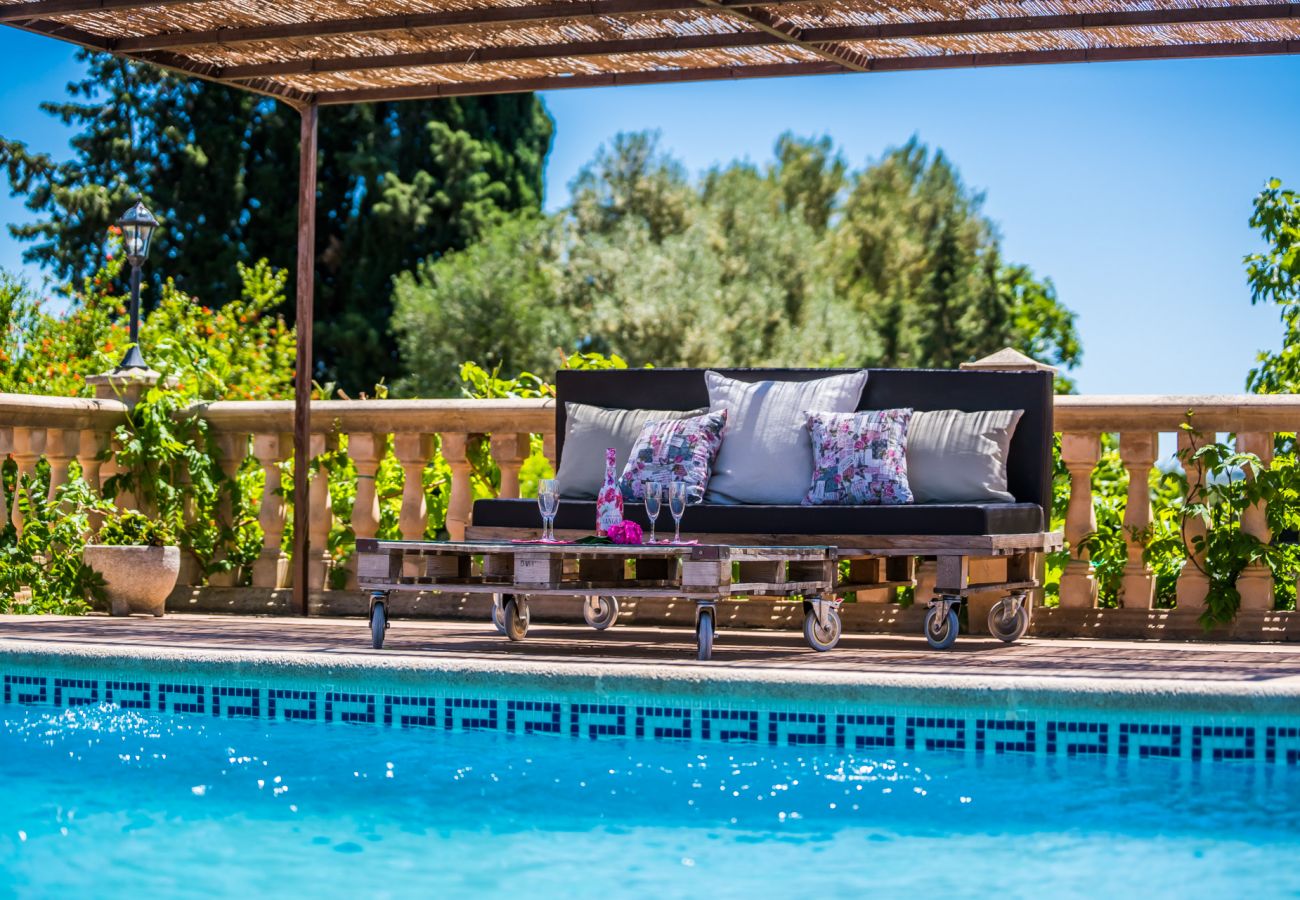 Finca in Muro - ☼ Privat gelegene Finca 8 km vom Strand entfernt