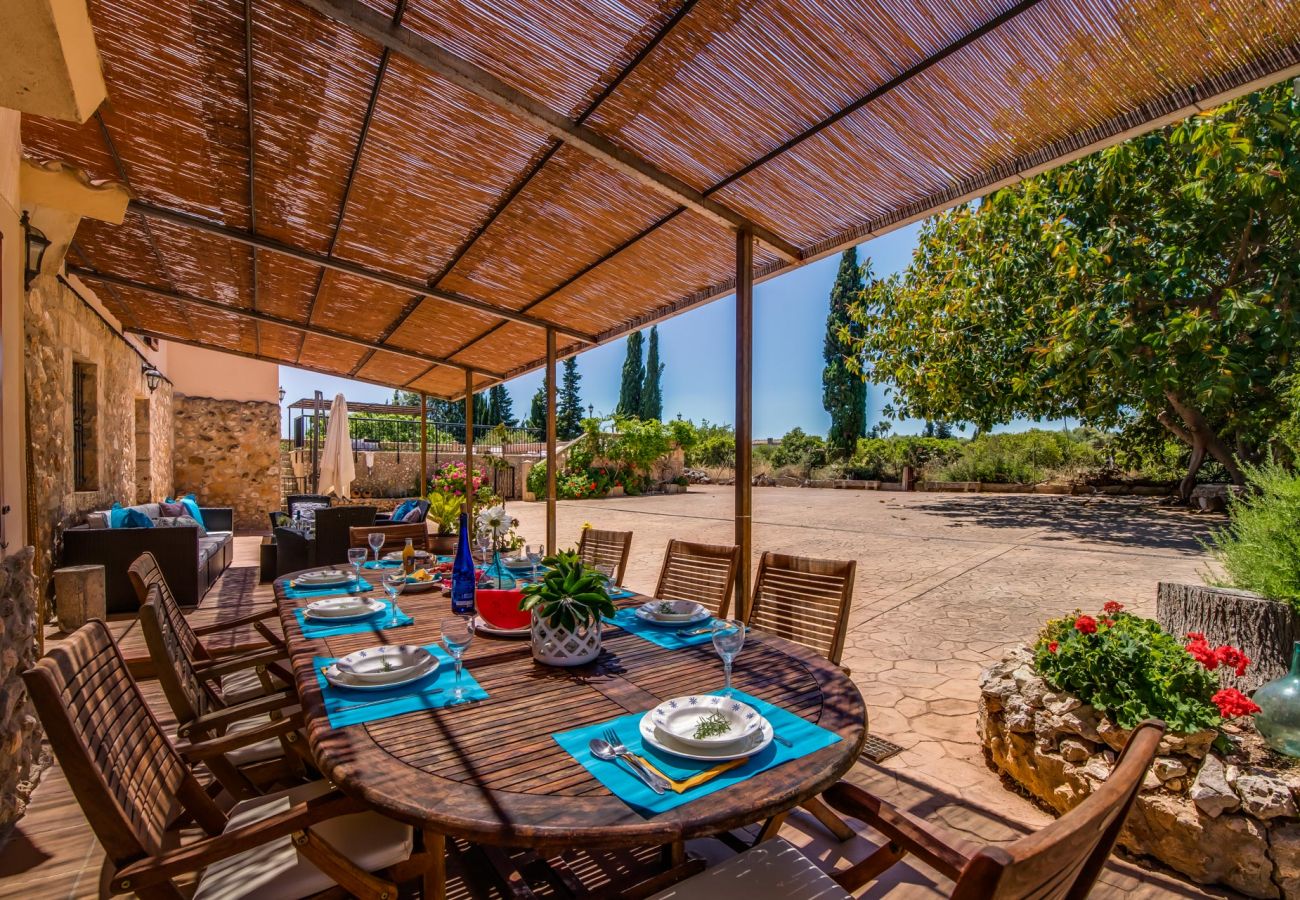 Finca in Muro - ☼ Privat gelegene Finca 8 km vom Strand entfernt