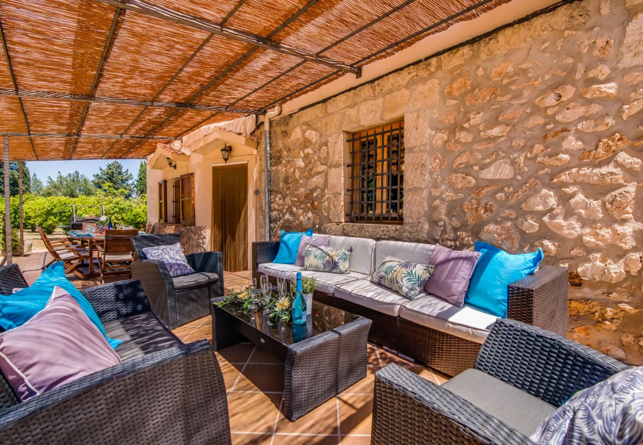 Finca in Muro - ☼ Privat gelegene Finca 8 km vom Strand entfernt
