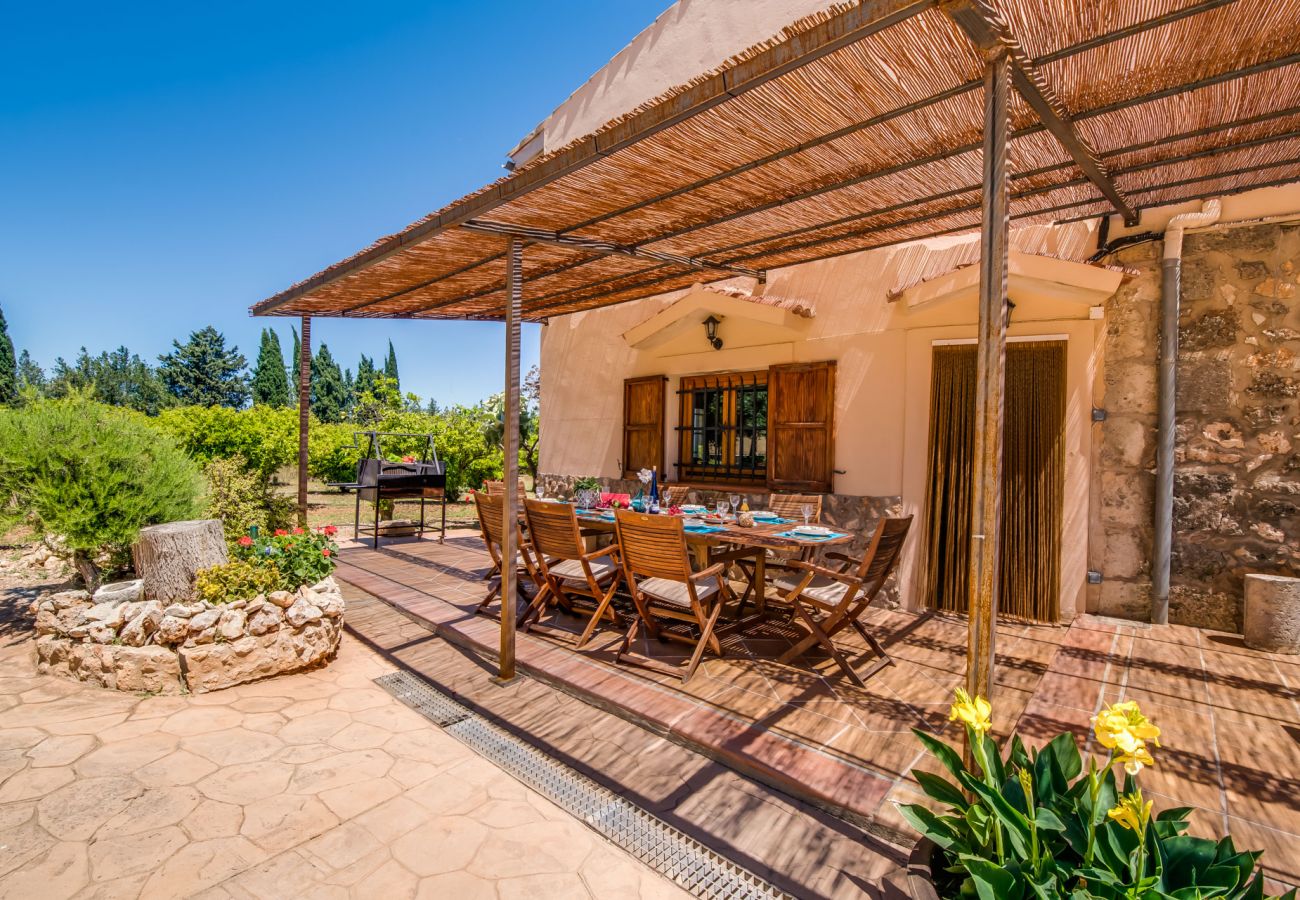 Finca in Muro - ☼ Privat gelegene Finca 8 km vom Strand entfernt