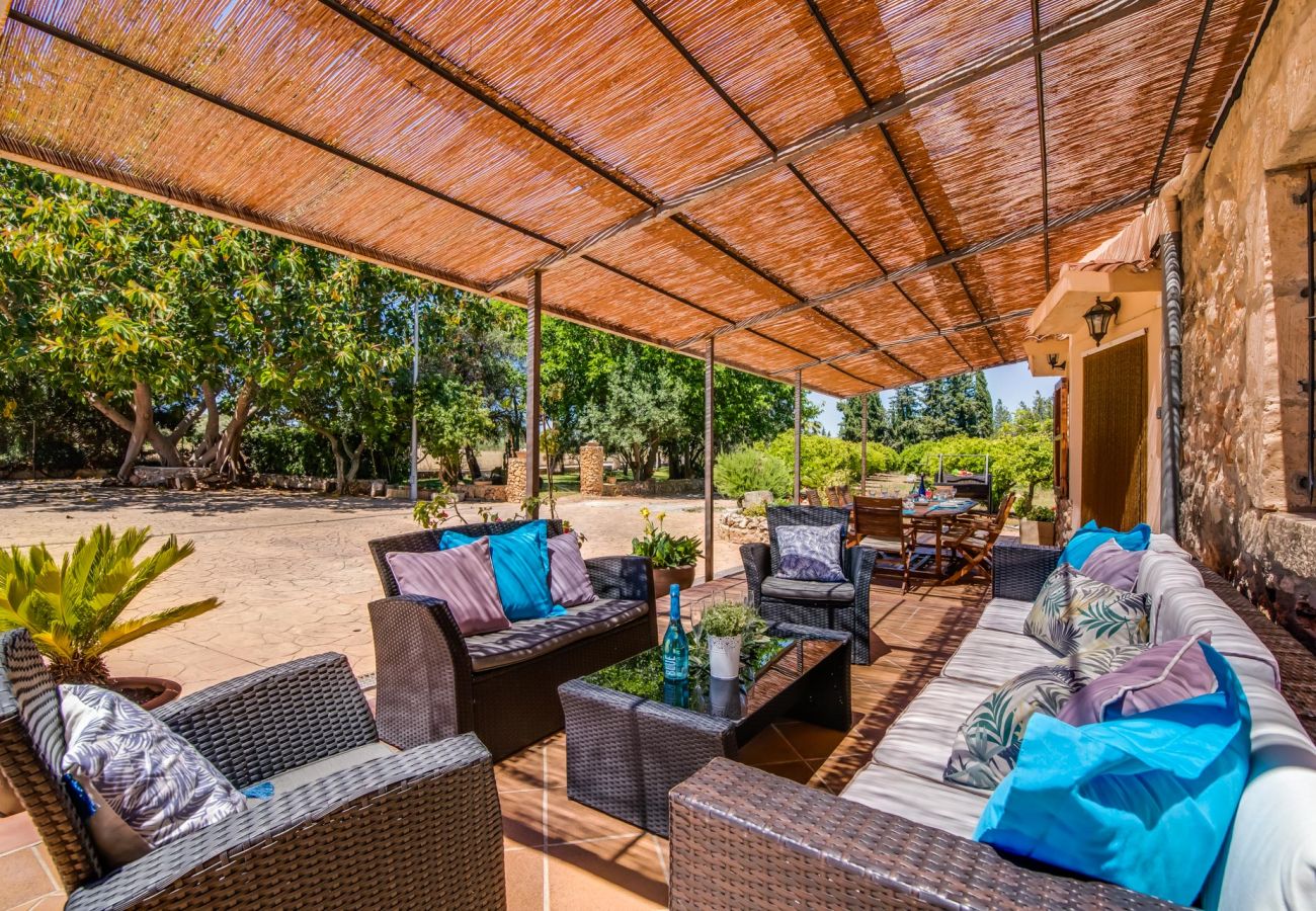 Finca in Muro - ☼ Privat gelegene Finca 8 km vom Strand entfernt