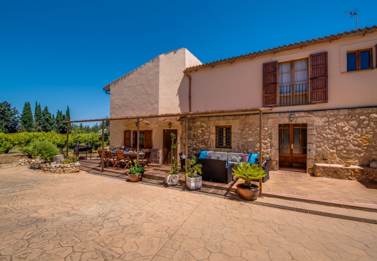 Finca in Muro - ☼ Privat gelegene Finca 8 km vom Strand entfernt