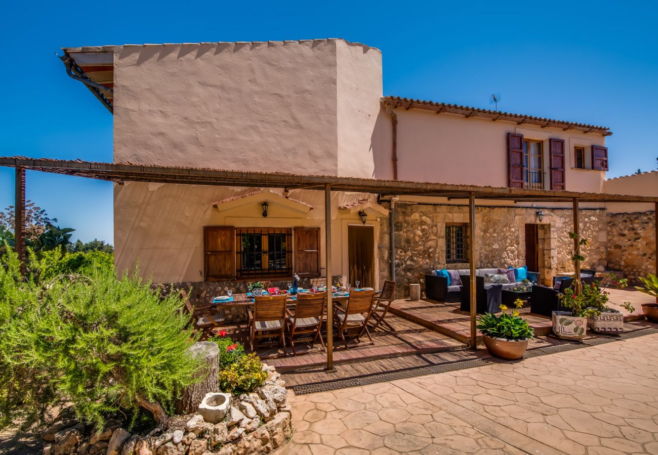 Finca in Muro - ☼ Privat gelegene Finca 8 km vom Strand entfernt