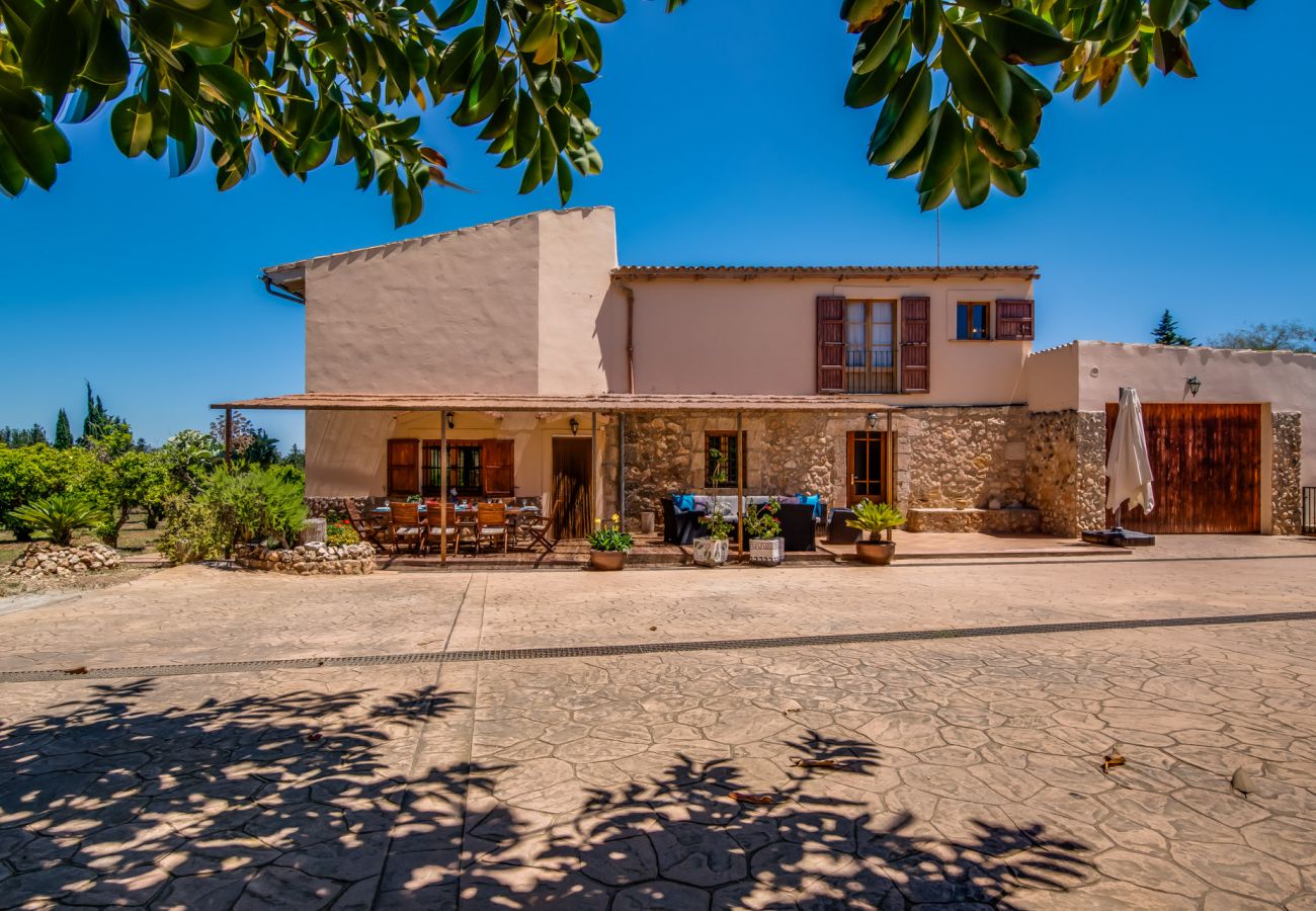 Finca in Muro - ☼ Privat gelegene Finca 8 km vom Strand entfernt