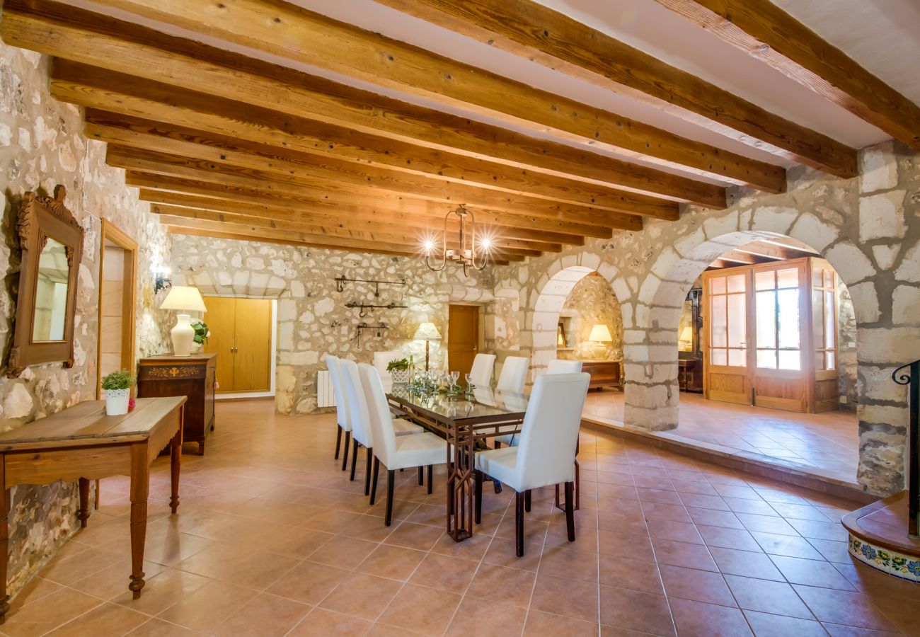 Finca in Muro - ☼ Privat gelegene Finca 8 km vom Strand entfernt