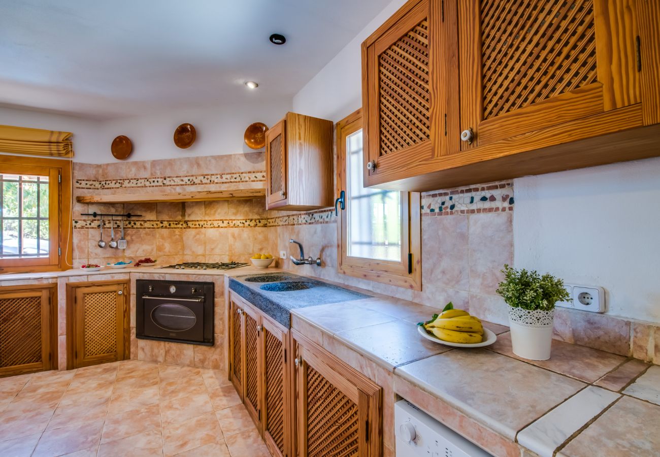 Finca in Muro - ☼ Privat gelegene Finca 8 km vom Strand entfernt