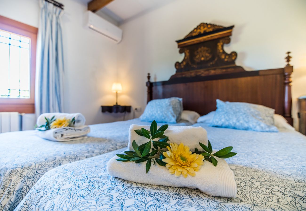 Finca in Muro - ☼ Privat gelegene Finca 8 km vom Strand entfernt