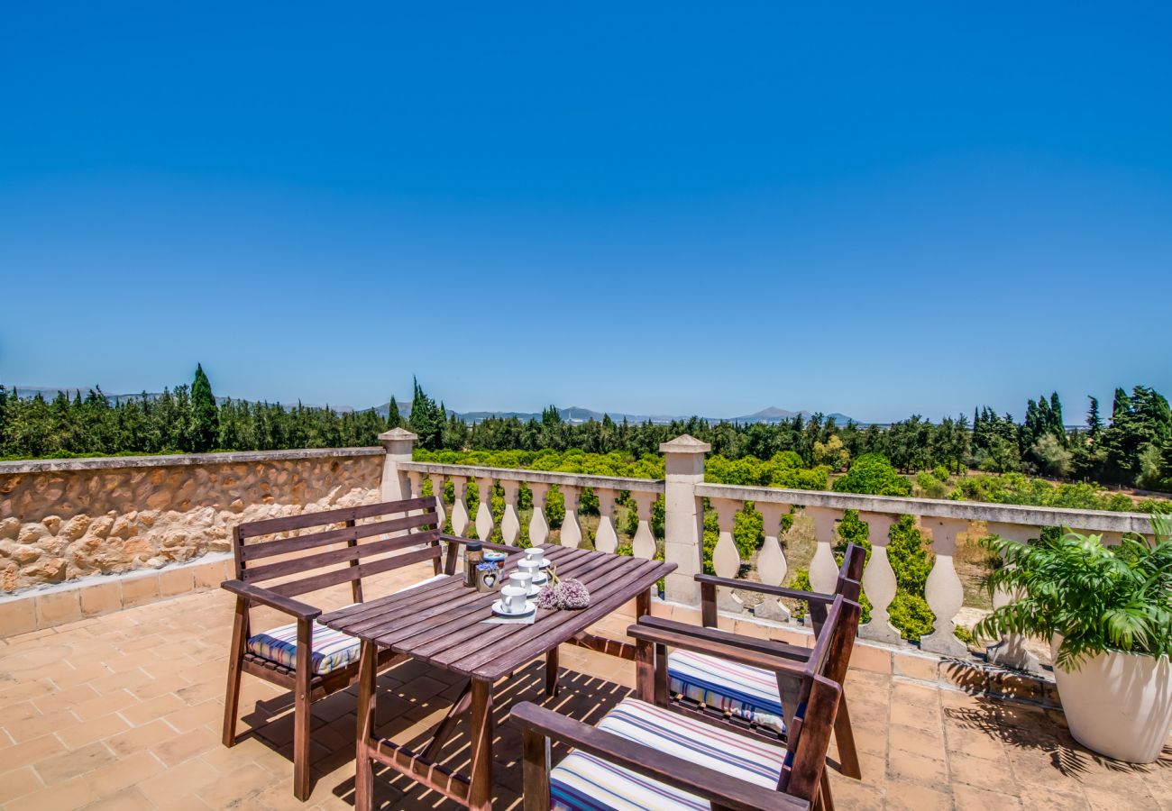 Finca in Muro - ☼ Privat gelegene Finca 8 km vom Strand entfernt