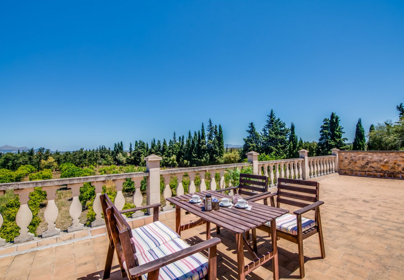 Finca in Muro - ☼ Privat gelegene Finca 8 km vom Strand entfernt