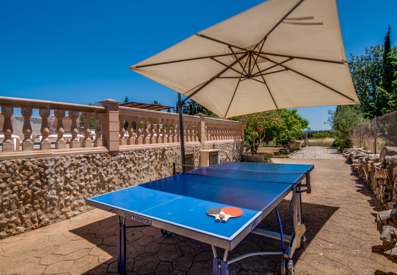 Finca in Muro - ☼ Privat gelegene Finca 8 km vom Strand entfernt