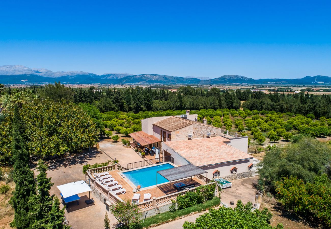 Finca in Muro - ☼ Privat gelegene Finca 8 km vom Strand entfernt