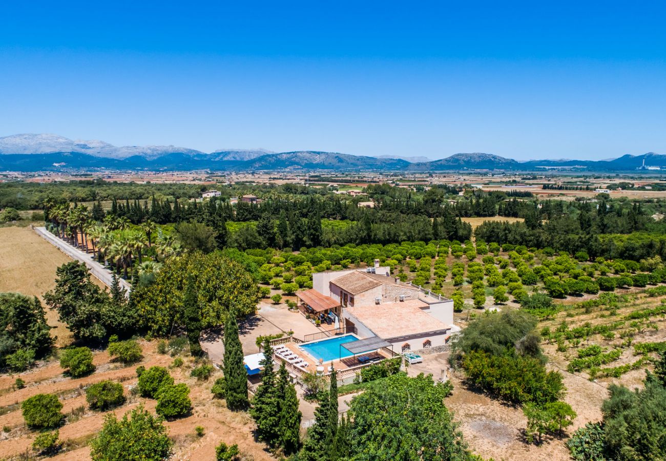 Finca in Muro - ☼ Privat gelegene Finca 8 km vom Strand entfernt