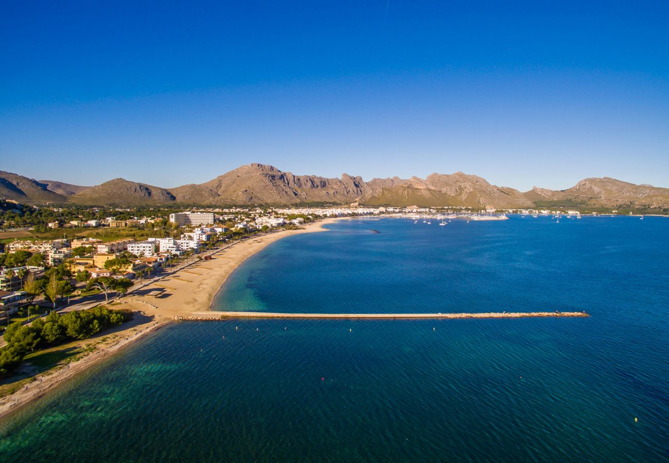 Ferienhaus in Alcudia - Haus in erster Meereslinie Fortalesa in Alcudia